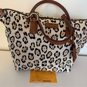 Dooney & Bourke Leopard Tulip Shopper